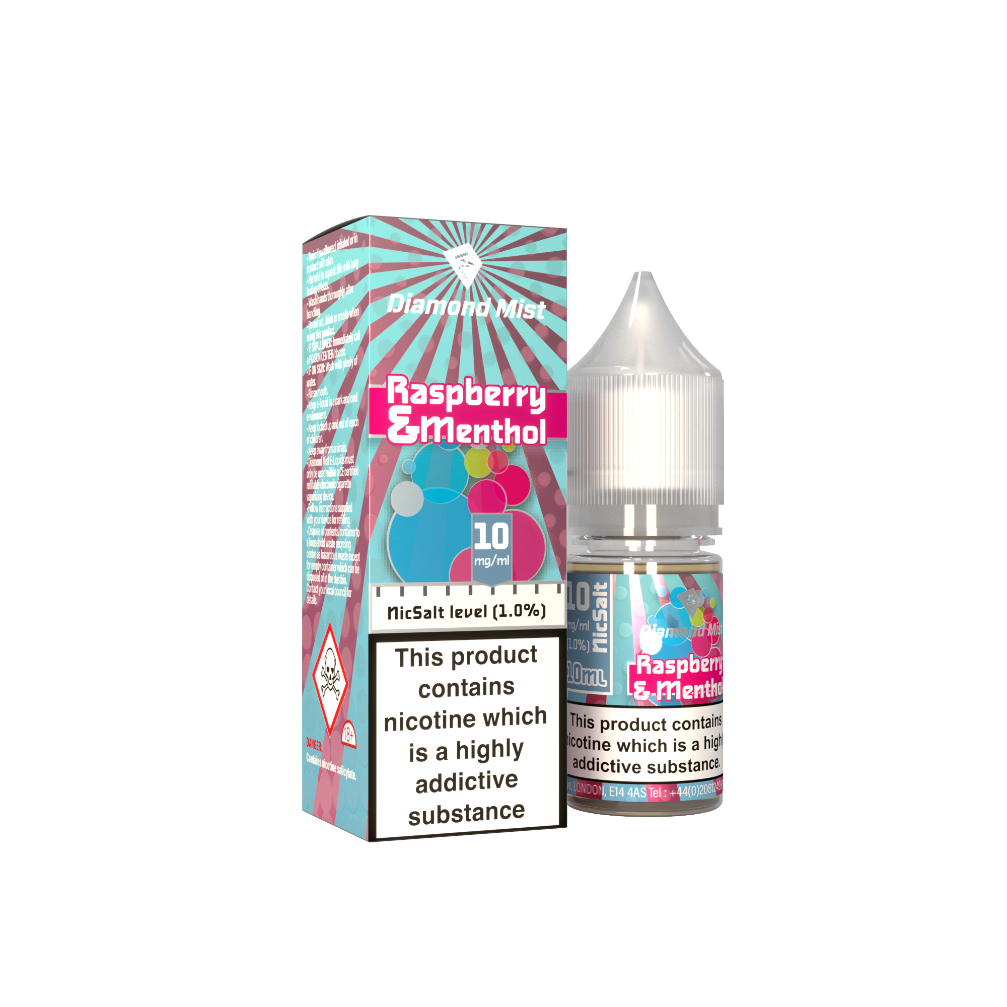 Raspberry Menthol Nic Salt